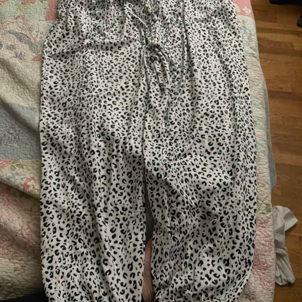 Leopard Print Lounge Pants